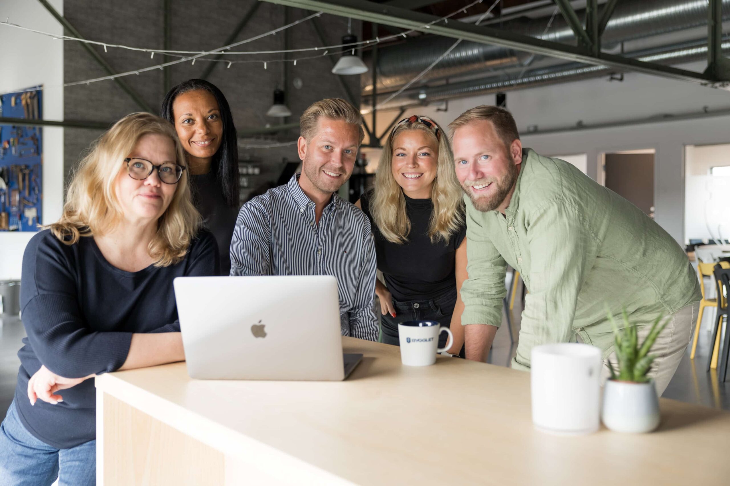 Bild på Bygglets CS-team