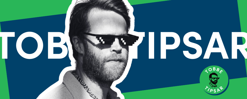 Siluett av en person med text